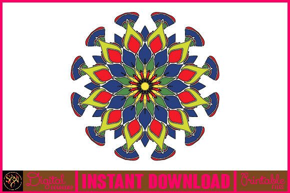 Crafts & Graphics: Mandala 3D Layered SVG Cut File-176