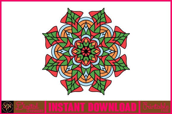 Mandala 3D Layered SVG: Crafts & Graphics