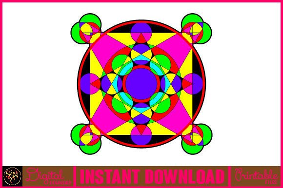 Mandala 3D Layered SVG: Crafts & Graphics