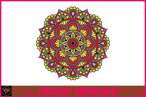 Mandala 3D Layered SVG Cut File-42 for Crafts
