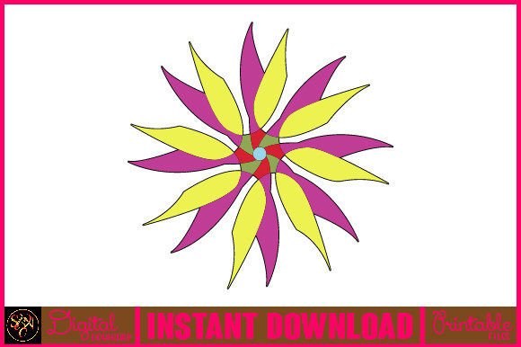 Mandala 3D Layered SVG Cut File-50: Graphics for Crafts