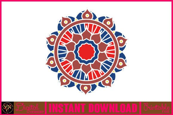 Mandala 3D Layered SVG Cut File-56 for Crafts