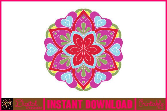 Mandala 3D Layered SVG Cut File-89 for Crafts