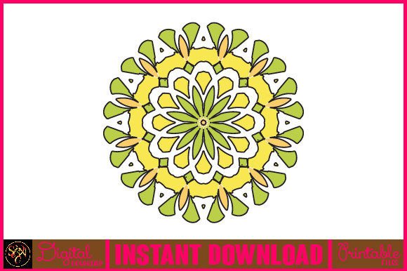 Mandala 3D Layered SVG: Graphics for Crafts