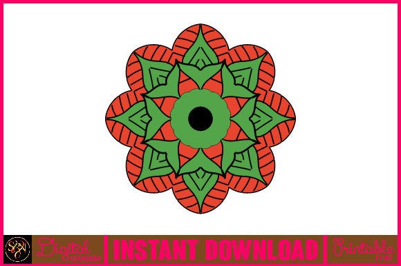 Mandala 3D SVG: Crafts & Graphics