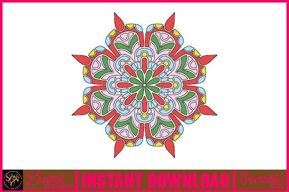 Mandala 3D SVG: Crafts & Graphics