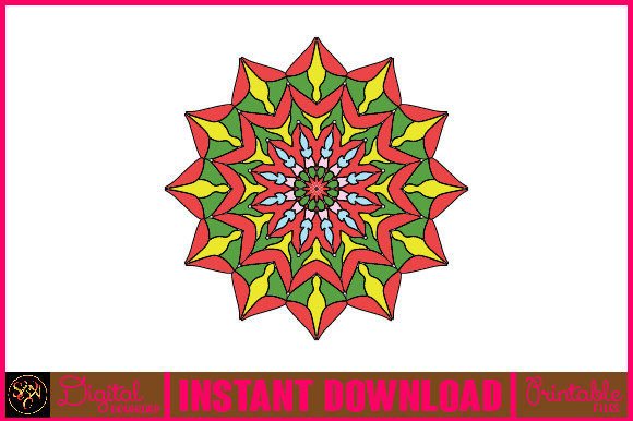 Mandala 3D SVG for Crafts & Graphics