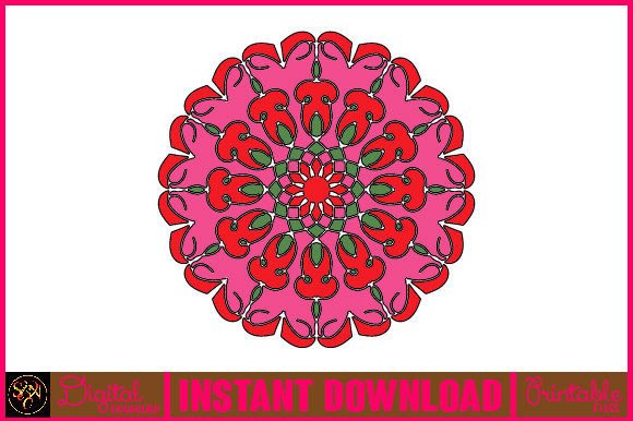 Mandala 3D SVG for Crafts & Graphics