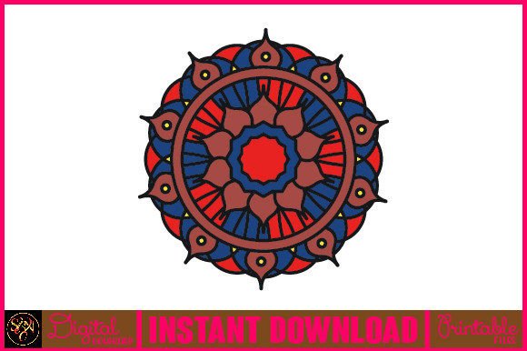Mandala 3D SVG for Crafts & Graphics