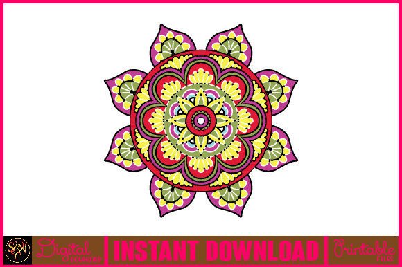 Mandala 3D SVG for Crafts & Graphics