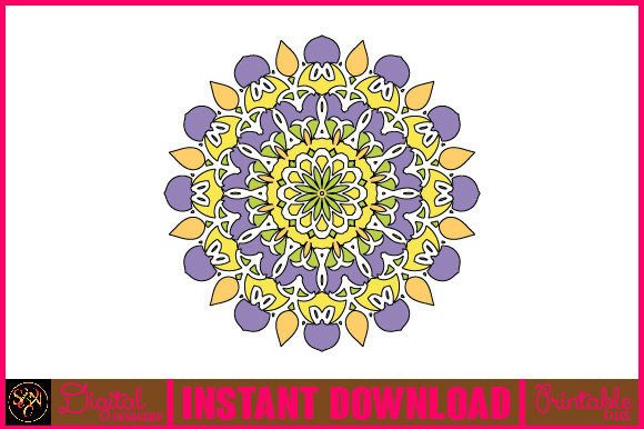 Mandala 3D SVG for Crafts & Graphics