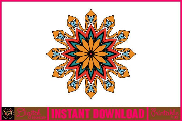 Mandala 3D SVG: Graphics for Crafts