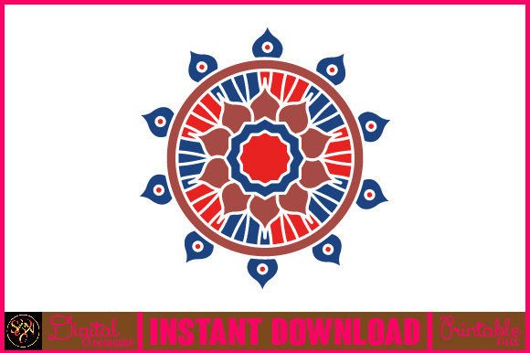 Mandala 3D SVG: Graphics for Crafts
