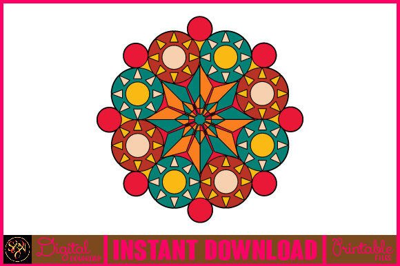 Mandala 3D SVG: Graphics for Crafts