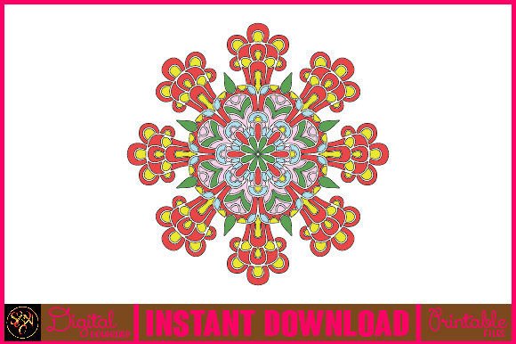 Mandala 3D SVG: Graphics for Crafts