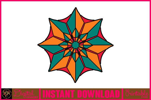 Mandala 3D SVG: Graphics for Crafts & Web