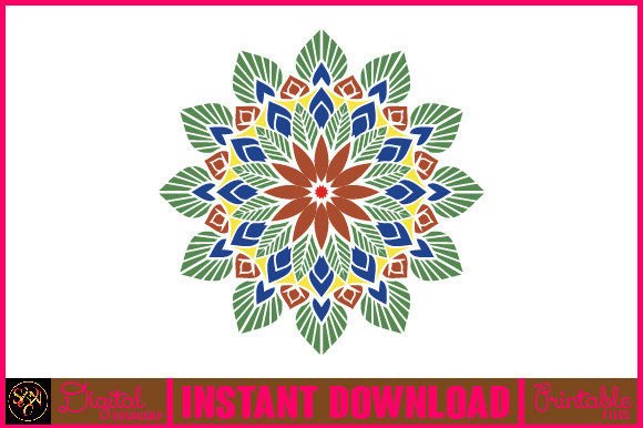 Reviewing Mandala 3D Layered SVG Cut File-100