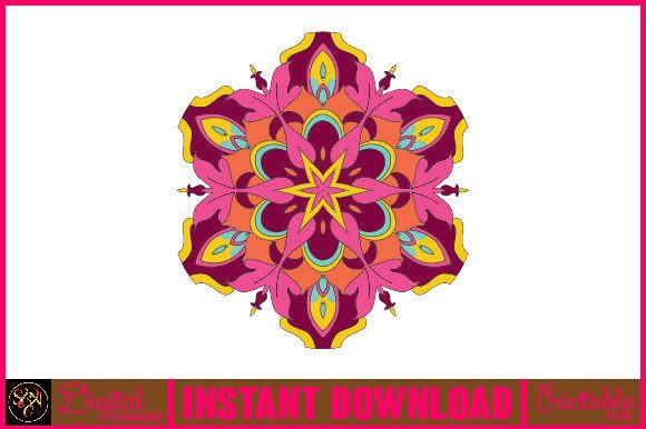 Reviewing Mandala 3D Layered SVG Cut File-30