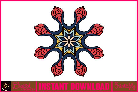 Reviewing Mandala 3D Layered SVG Cut File-65 for Embroidery